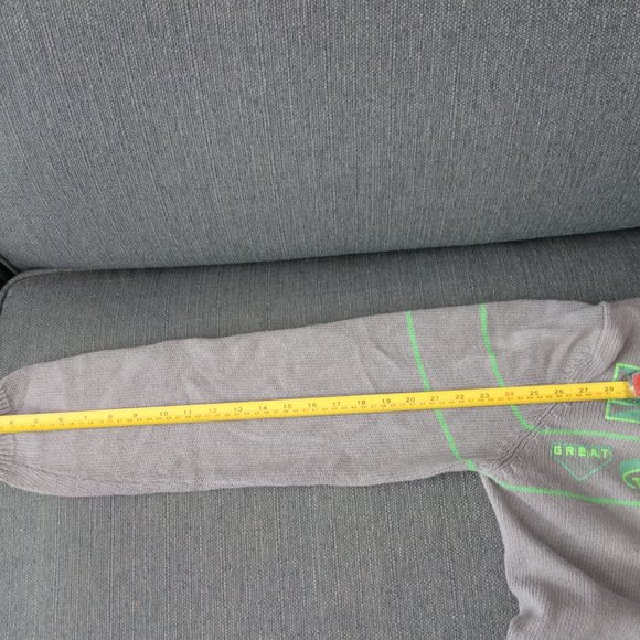 Diesel Official Dieseland Great Testdriver O.R.T. Zip Up Grey Sweater Size L - Picture 11 of 16